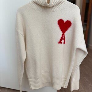 AMI Paris Alexandre Mattiussi Turtleneck Sweater